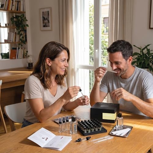 Aromaverse Couples Perfume Making Kit with 25+ Ingredients & 6 Bottles