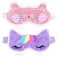 Cooling Eye Mask Gel - Reusable Hot Cold Therapy, 2 Pack