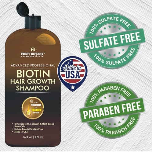 Hair Regrowth Shampoo for Men & Women, 16 fl oz