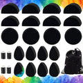 Morofme Face Paint Sponges Kit - Teardrop Shaped Artist Sponges