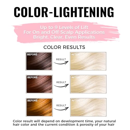 Professional Hair Bleach Powder - 9 Levels Lift