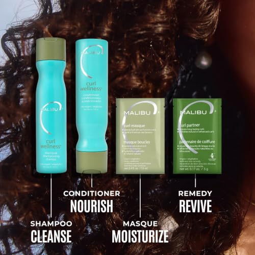 Malibu C Curl Wellness Collection - Curly Hair Care Set