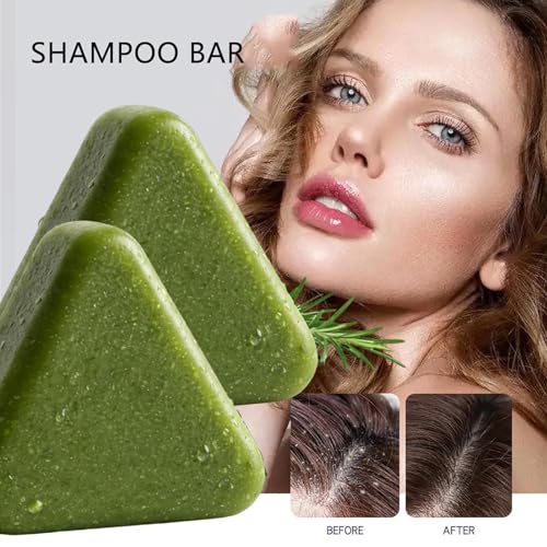 Natural Triangle Shampoo Bar for Strengthening Hair - 1pc