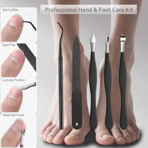 Toenail Clipper for Thick Nails Seniors Ingrown Toe Nail Pedicure Knife for Ingrown Nails Removal Kit Cutter Toenail Treatment Correction