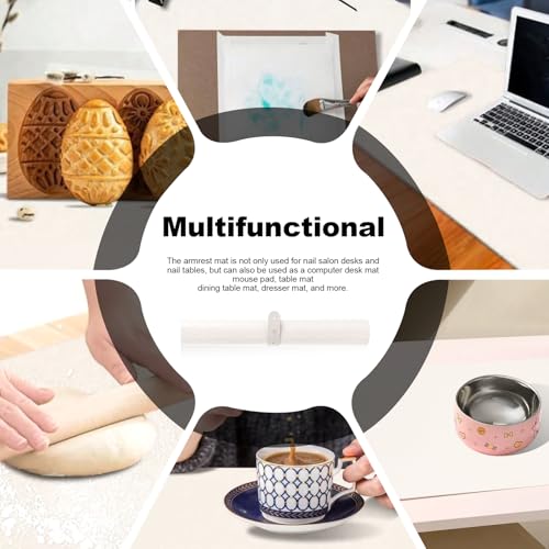 Waterproof Nail Art Desk Mat 60x30cm White