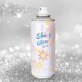 Silver Body Glitter Spray for Hair & Clothes | Quick-Drying