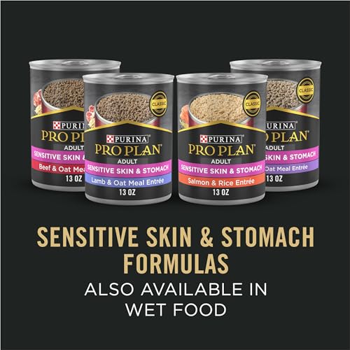 Purina Pro Plan Sensitive Skin and Sensitive Stomach Dog Food Lamb and Oat Meal Formula - 24 lb. Bag