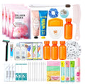 44PCS Travel Toiletry Kit with Travel-Size Personal Care & Organizer Bag