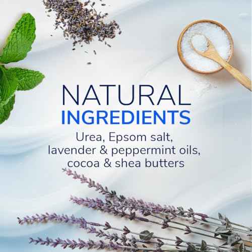 Dr. Scholl's Severe Cracked Heel Repair Restoring Balm 2.5oz, with 25% Urea for Dry, Cracked Feet, Heals and Moisturizes for Healthy Feet, Epsom Salt Soothes, Safe for Diabetics, 3-pack