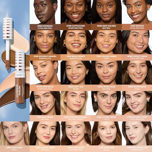 COVERGIRL TruBlend Undercover Concealer L400 Classic Ivory 0.33 Fl Oz Full Coverage Matte