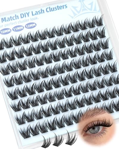 Wispy Lash Clusters 10MM 11MM 12MM Natural Eyelash Extensions