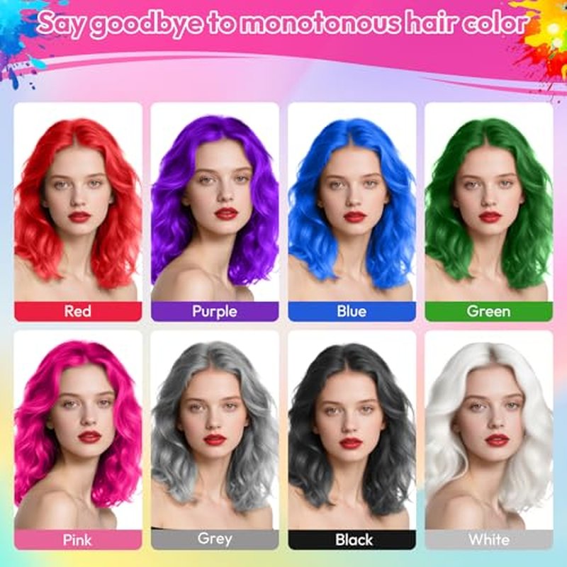 Black Temporary Hair Color Spray for Kids & Teens - 4.06oz