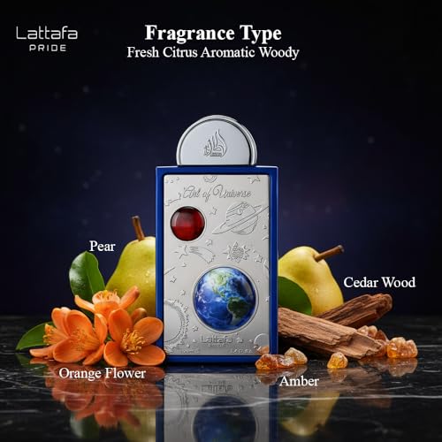 Lattafa Pride Art of Universe Unisex Eau de Parfum, 3.4 oz