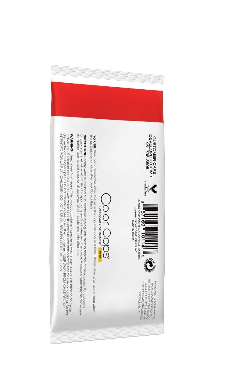 Color Oops Hair Color Removing Wipes (5 Count)