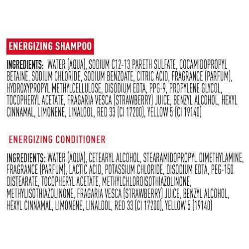 Suave Shampoo & Conditioner Set, Sun-Ripened Strawberry ? Everyday Energizing Formulas with Strawberry Extract & Vitamin E, 22.5 Oz Ea (2 Piece Set)