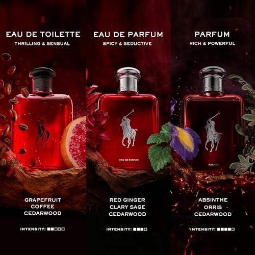Polo Red Eau de Toilette for Men - Spicy Cologne
