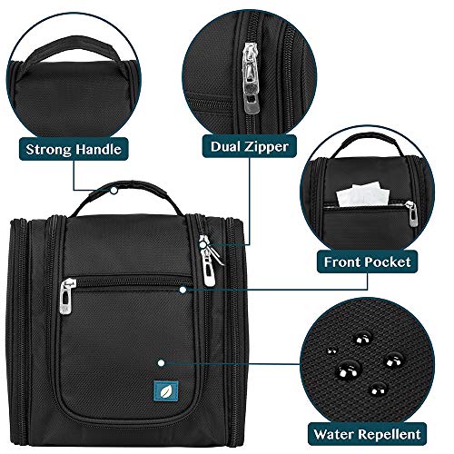 PAVILIA Hanging Toiletry Bag for Travel - Large Makeup Organizer