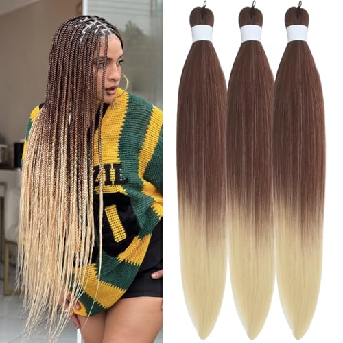 Leticia 30/613 Pre-Stretched Synthetic Yaki Braiding Hair - 26 Inch