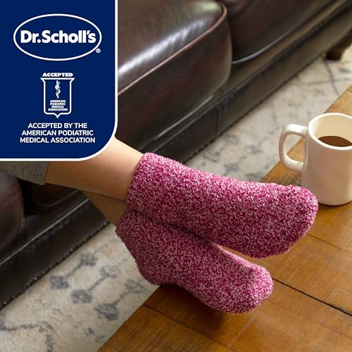 Dr. Scholl's Women's Winter Spa Socks - 3 Pack, Black Assorted