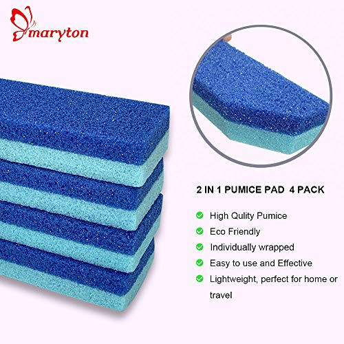 Maryton Foot Pumice Stone Callus Remover - Pack of 4
