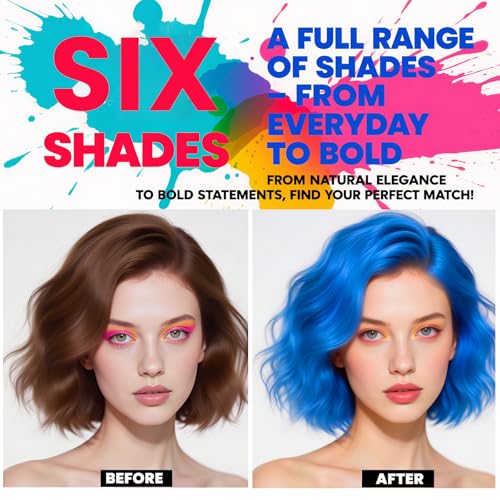 Blue Temporary Hair Color Spray for Kids & Adults - 120ML