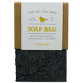The Yellow Bird Natural Charcoal Soap Bar for Face, Body, Acne, Oily, and Sensitive Skin. (2 Bars)