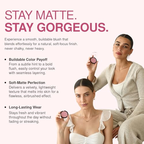 Palladio Matte Blush, Berry Pink