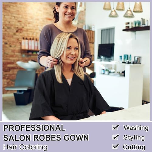 Salon Robes Waterproof Hairdressing Gown 2-Pack