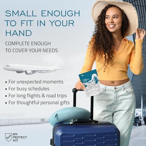 MY PROTECT KIT Travel Essentials Set - 20-Piece Toiletries