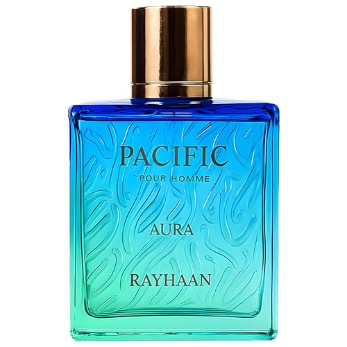 Rayhaan Pacific Aura Eau de Parfum for Men 3.4 oz