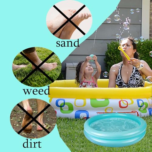 Inflatable Foot Bath Basin for Pool Entry - Portable Foot Soaking Bath