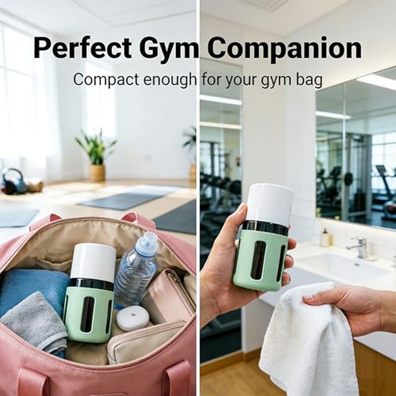 4-in-1 Refillable Travel Cosmetic Container Kit - TSA Approved