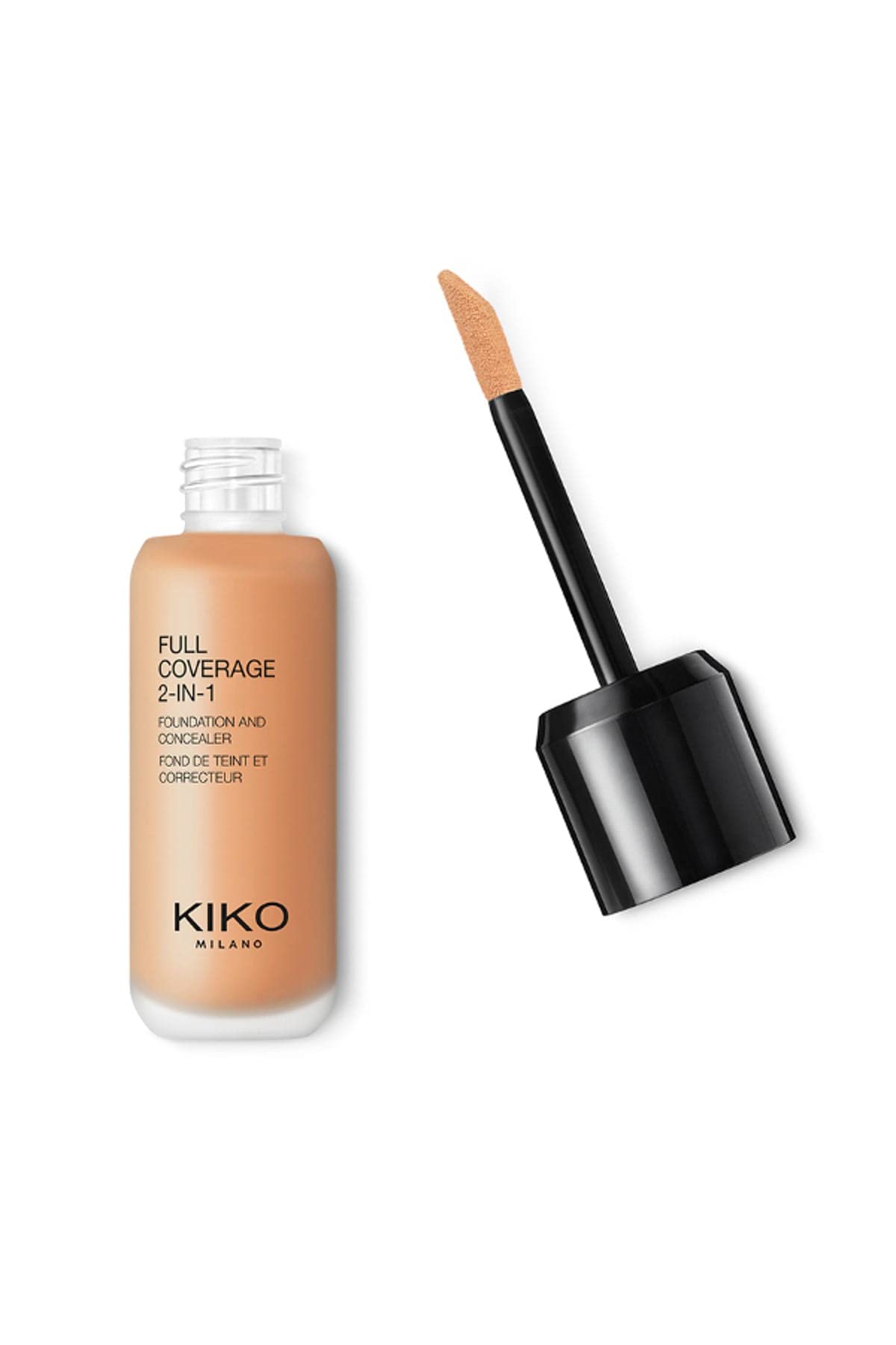 KIKO MILANO - Full Coverage 2-in-1 Foundation & Concealer 10 - N 40 2 in 1 foundation and concealer, superior coverage