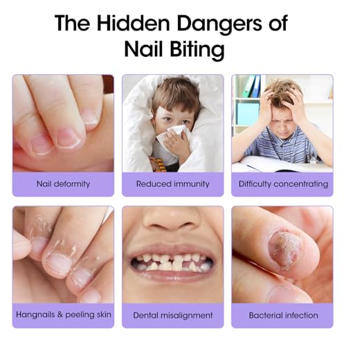 GELLEN Anti Nail Biting Treatment & Thumb Sucking Deterrent Polish - 15ml