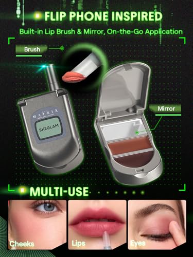 SHEGLAM The Matrix Two-Tone Blush - Buildable Cheek Color