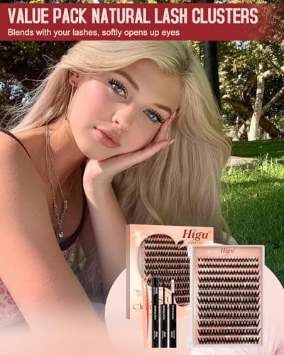 Higu Clace Manga-Lash Clusters - D Curl 10-16mm DIY Lash Extensions Kit