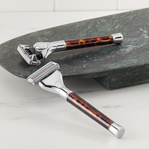 Cremo Astonishingly Superior Tortoise Shell (Horn) Razor Kit (Packaging May Vary)