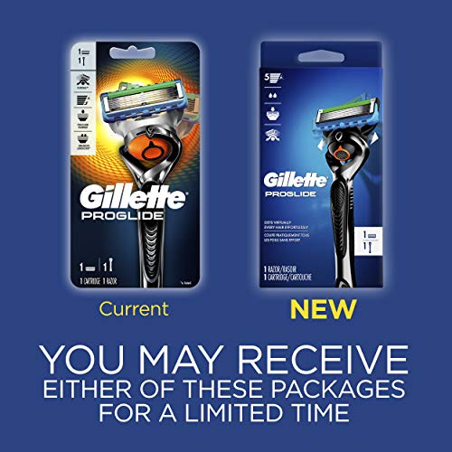 Gillette Fusion Proglide Manual Men's Razor With Flexball Handle Technology With 1 Razor Blade (Pack of 3)