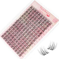 YooNoya 14mm Wispy Eyelash Clusters A-QX-14mm Invisible Band - Reusable Natural Lashes