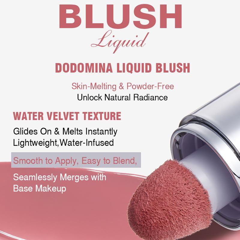Liquid Blush - Long-Lasting Dewy Cheek Tint, Sweatproof