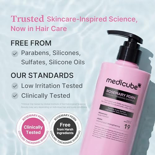 Medicube Rosemary PDRN Thickening Shampoo for Thin Hair