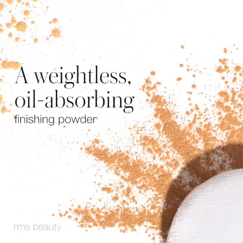 RMS Beauty UnPowder Natural Mattifying Finishing Powder, Ultra-Lightweight Translucent Loose Powder for Oil Control, Shine Reduction, Smooth Matte Skin Finish, 0.1 oz