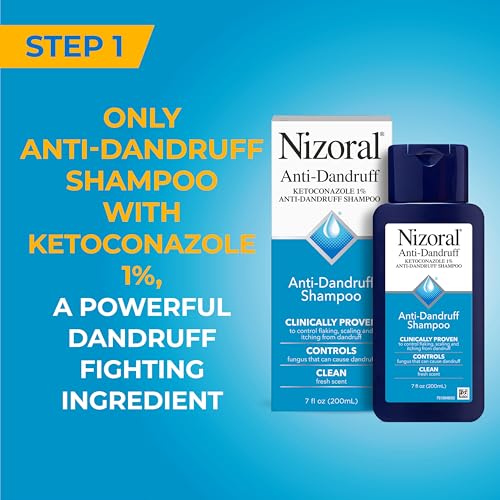 Nizoral Anti-Dandruff Shampoo, 7 Oz + Deep Moisturizing Conditioner, 9.4 Oz Bundle