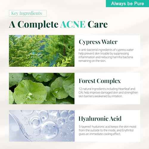 Forest Therapy Ultra Calming Cream Soothing Moisturizer for Sensitive, Acne-Prone Skin - Redness Relief, Deep Hydration, Trouble Care - Korean Skin Care 2.70 Oz