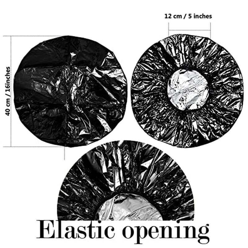 12pcs Aluminum Foil Deep Conditioning Hair Caps
