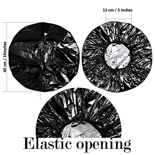 12 Reusable Aluminum Foil Deep Conditioning Caps for Hair Coloring