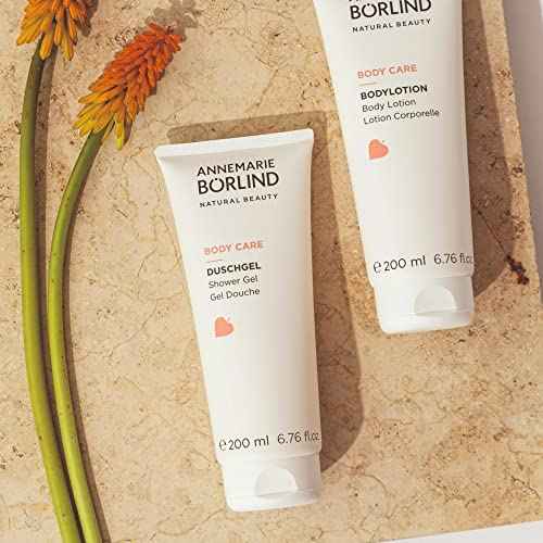 ANNEMARIE B?RLIND - BODY CARE Shower Gel - cleansing, pampering & revitalizing skin care, with organic lime tree & torch lily extract, vegan, 6.76 Fl. Oz.