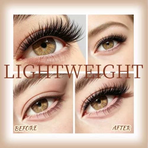 Fluffy 3D Fox Eye Lashes 16mm D Curl - 7 Pairs Pack