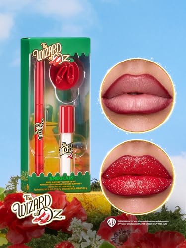 SHEGLAM Ruby Slippers Glitter Lip Kit - All-in-One