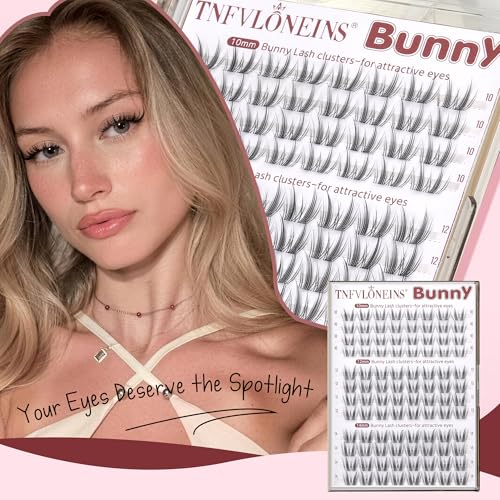 Bunny Lash Clusters - Natural Manga Eyelash Extensions 10-14mm